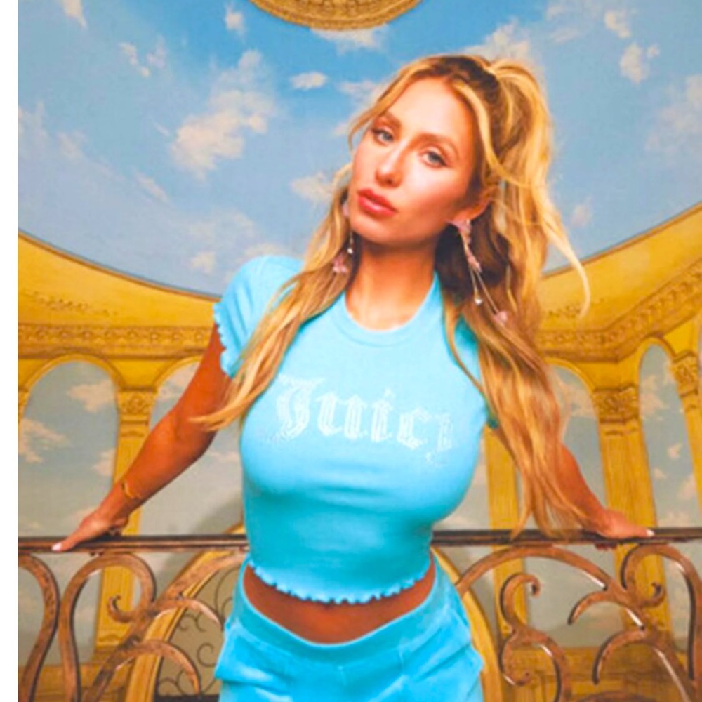 Juicy Couture X Forever 21 Rhinestone Tee